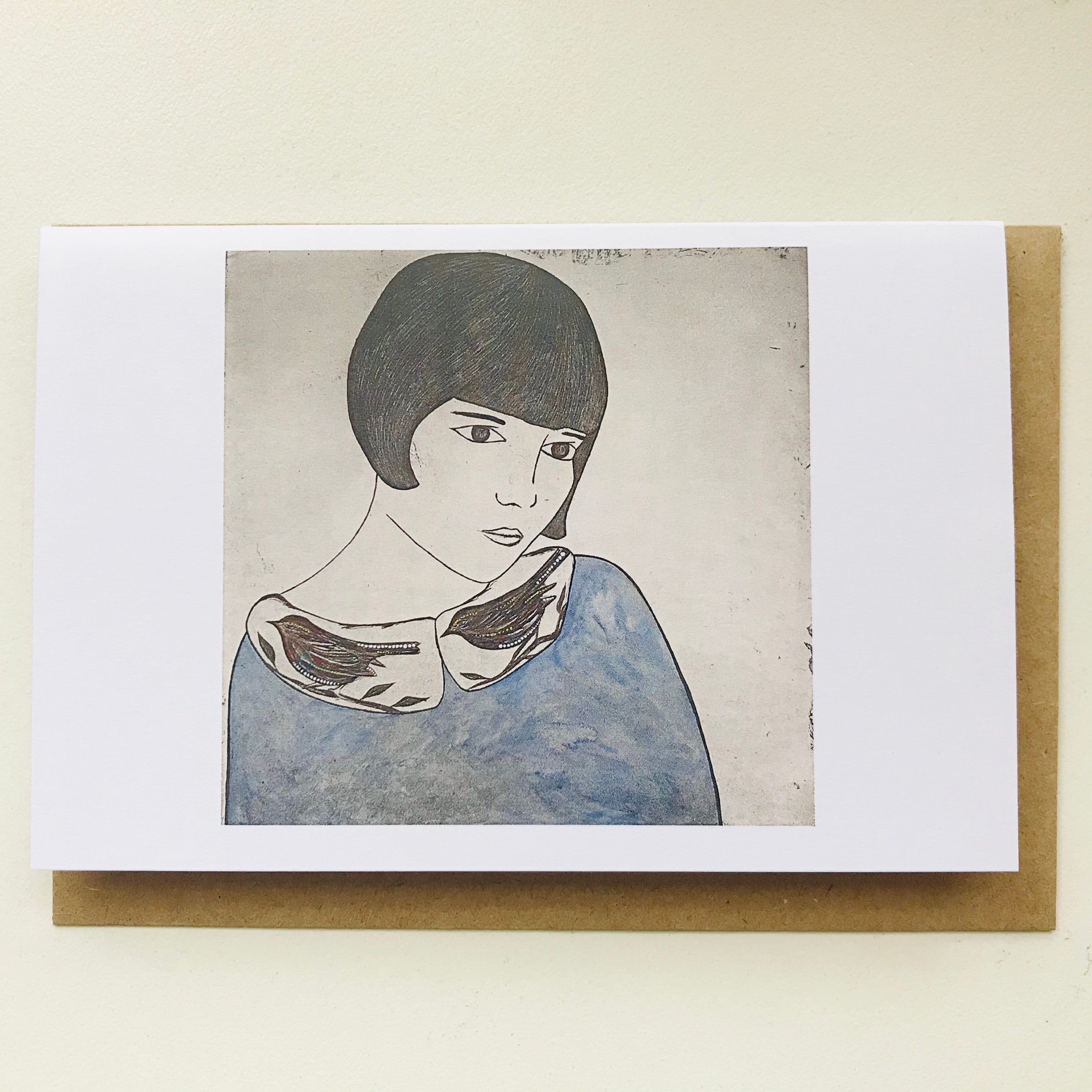 Original Art Print Blank Greeting Cards - individual