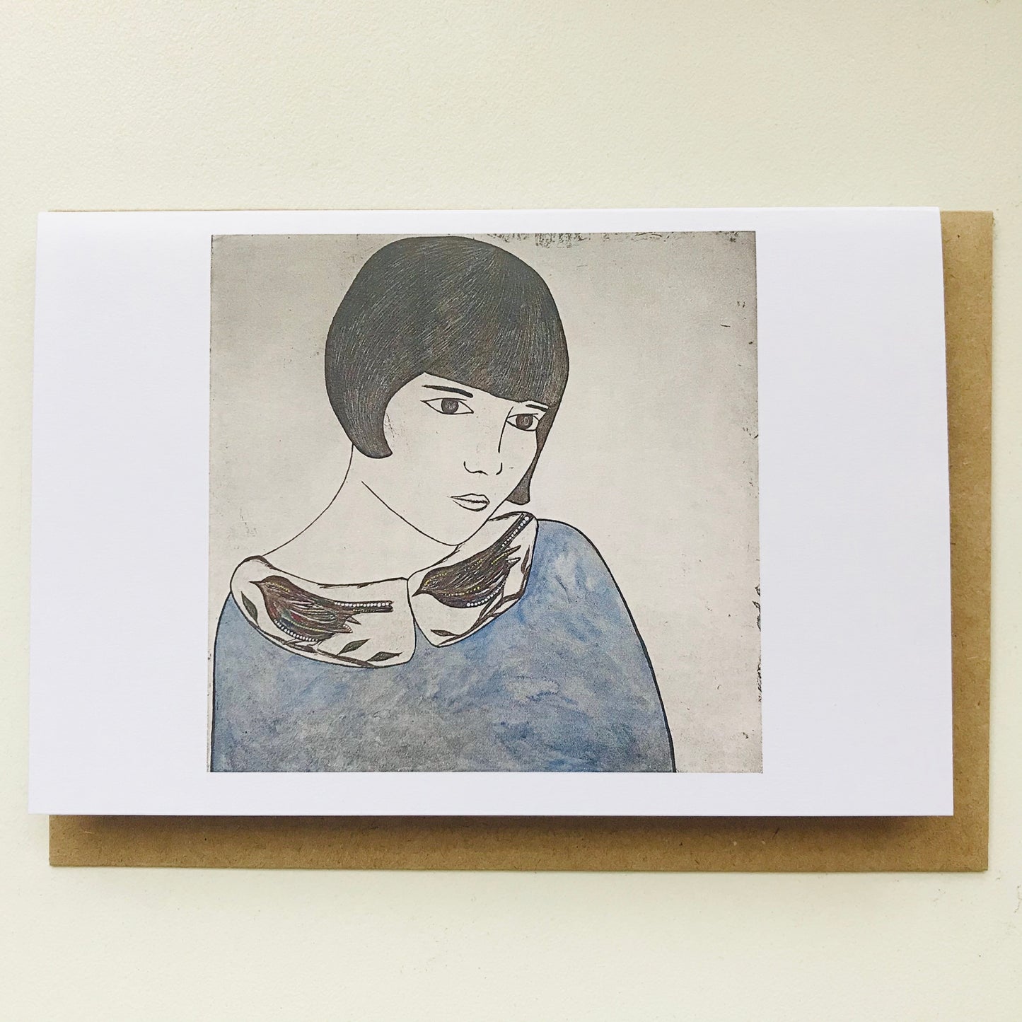 Original Art Print Blank Greeting Cards - individual