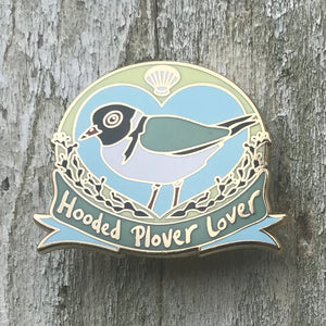 Enamel Lapel Pin - Hooded Plover Lover