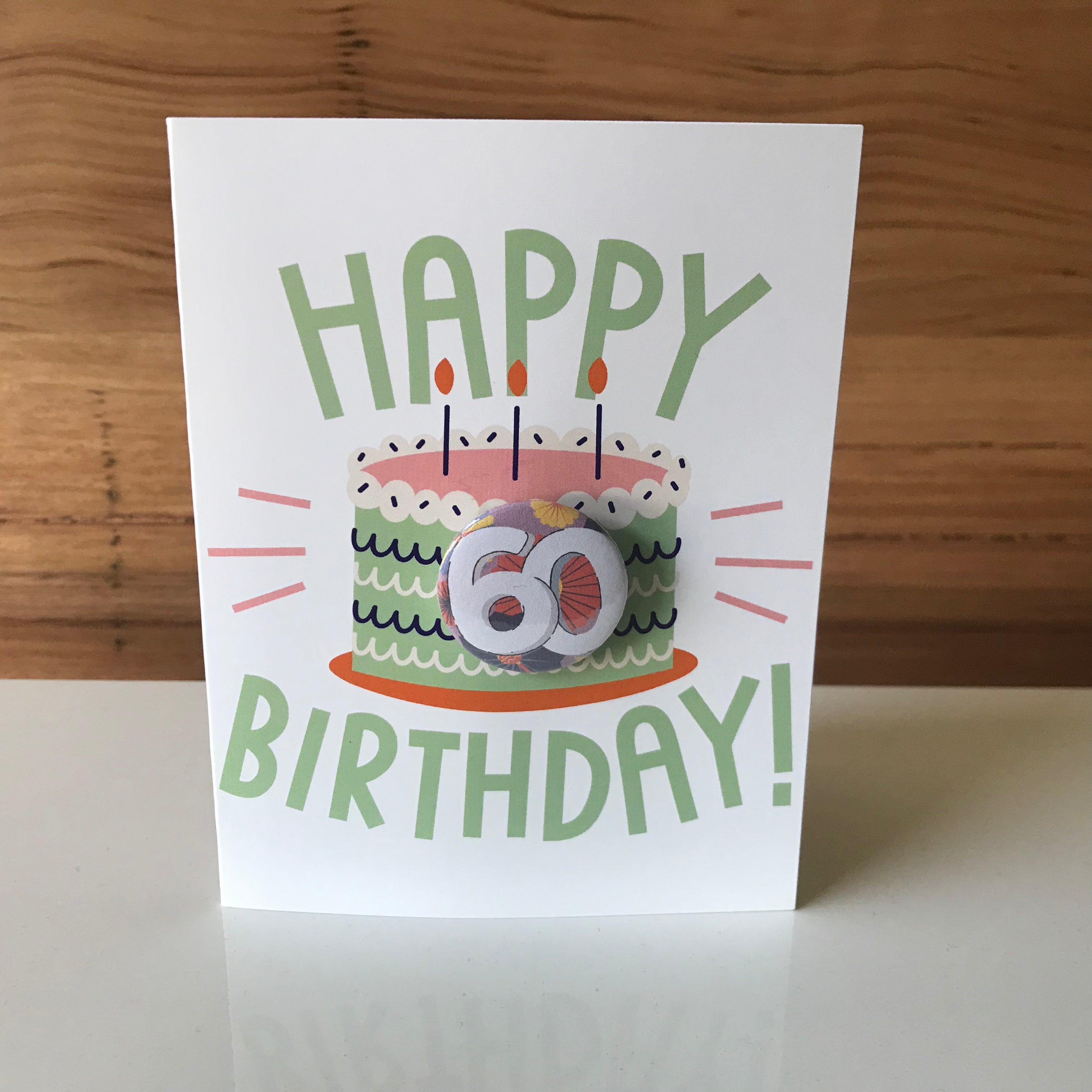 Badge Birthday Cards