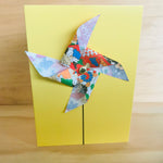 Handmade 3D Pin-Wheel Greeting Cards