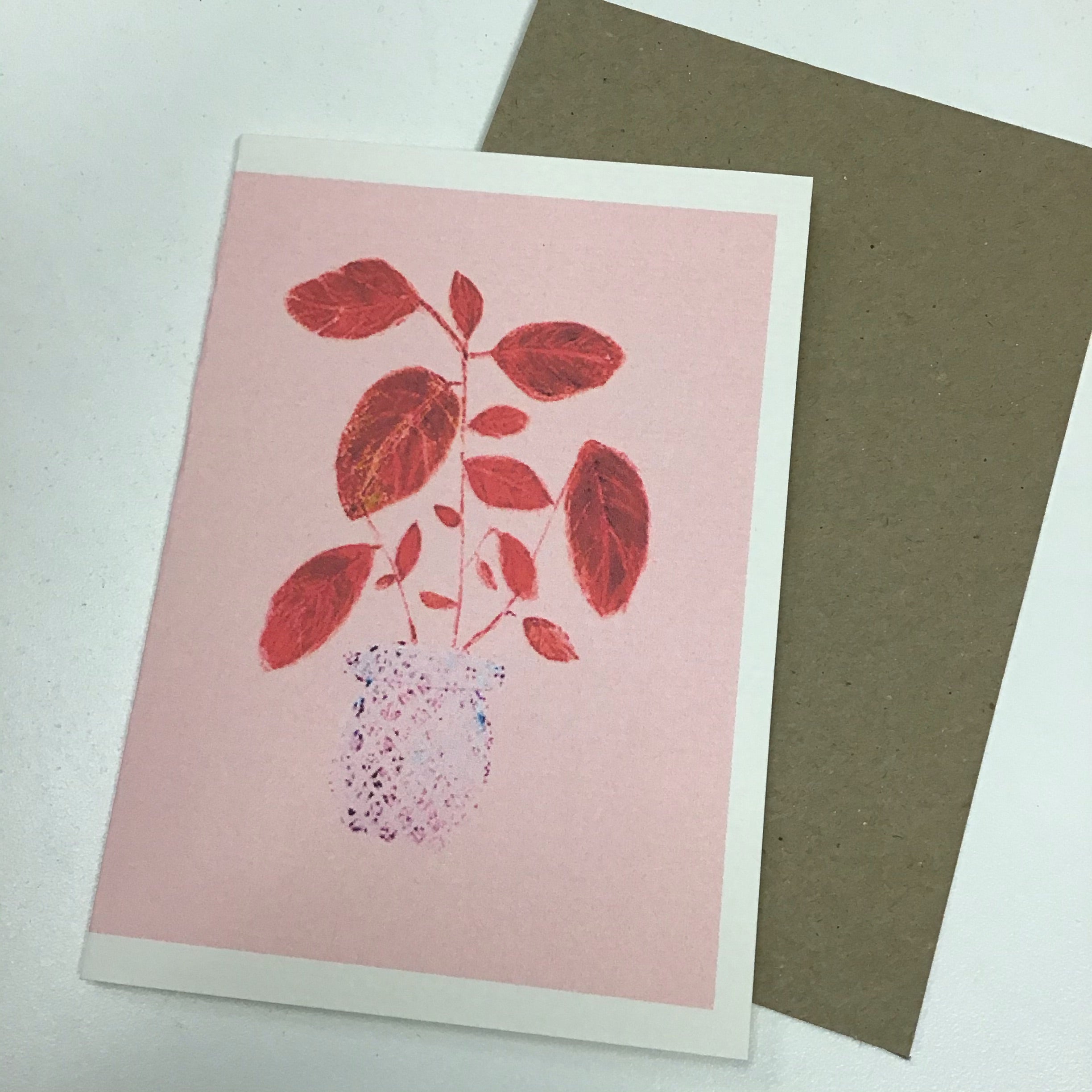 Mixed Media Recycled A6 Art Print Greeting Cards with Envelopes