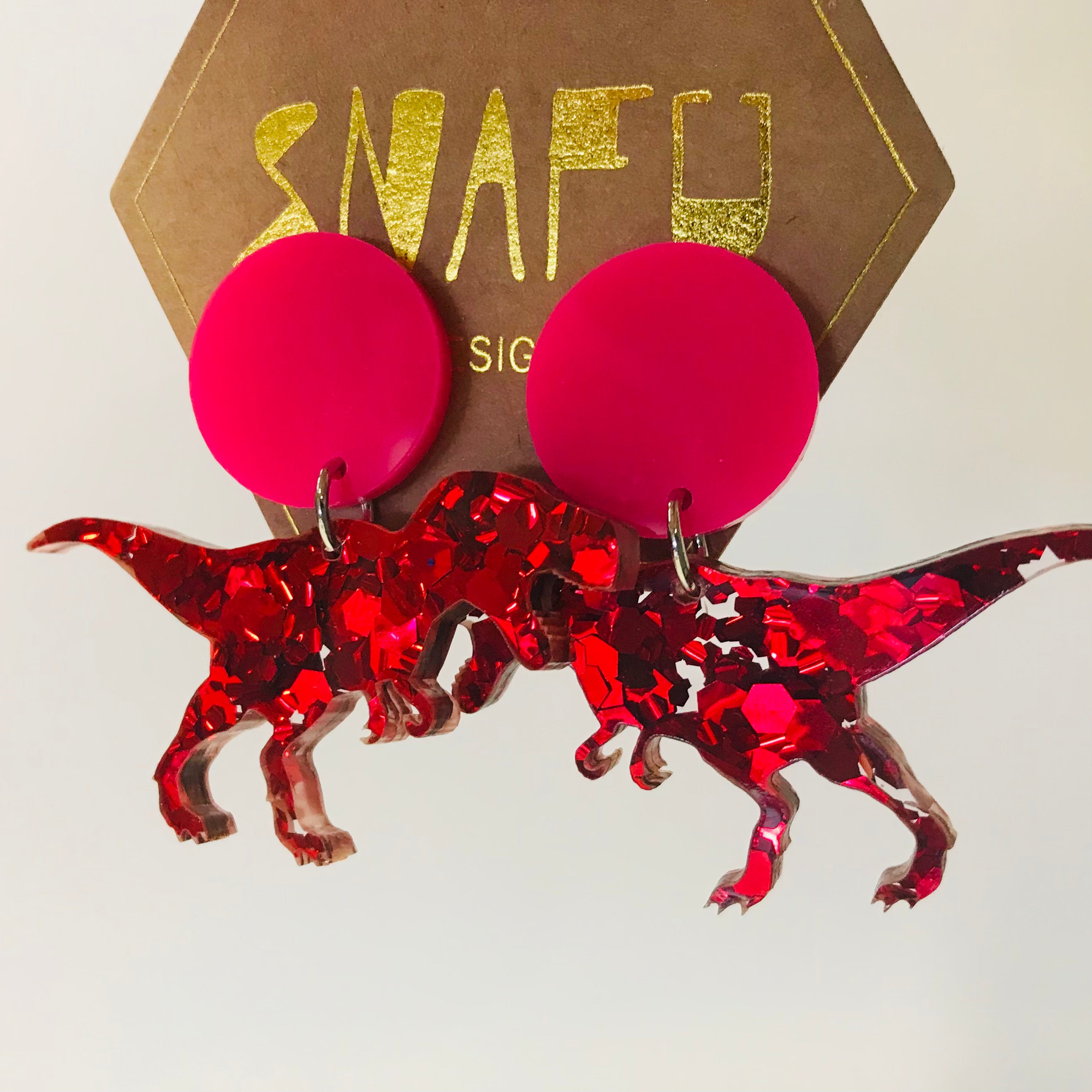 Dinosaur Earrings Far Fetched Designs