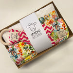 Gift Box - Towel, Face Washer, Bib & Teether