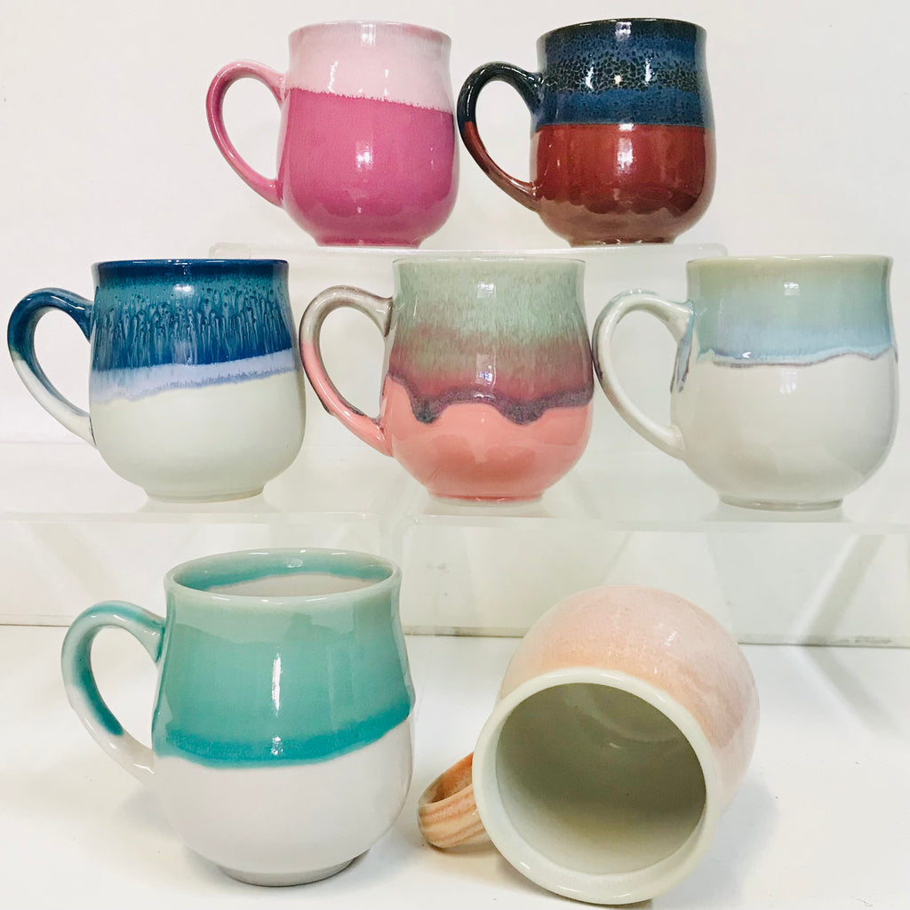 Ceramic Belly Mugs - Large (16oz)
