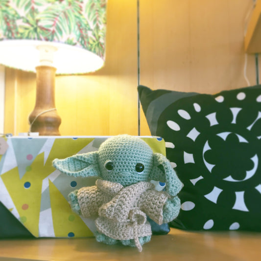 Baby Yoda Grogu Crochet Toy
