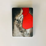 Aluminium Original Art Brooch / Pendant
