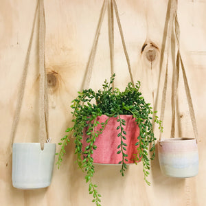 Ceramic Handthrown Hanging Planters