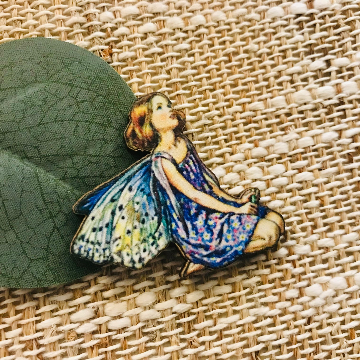 Fairy Wood Brooches