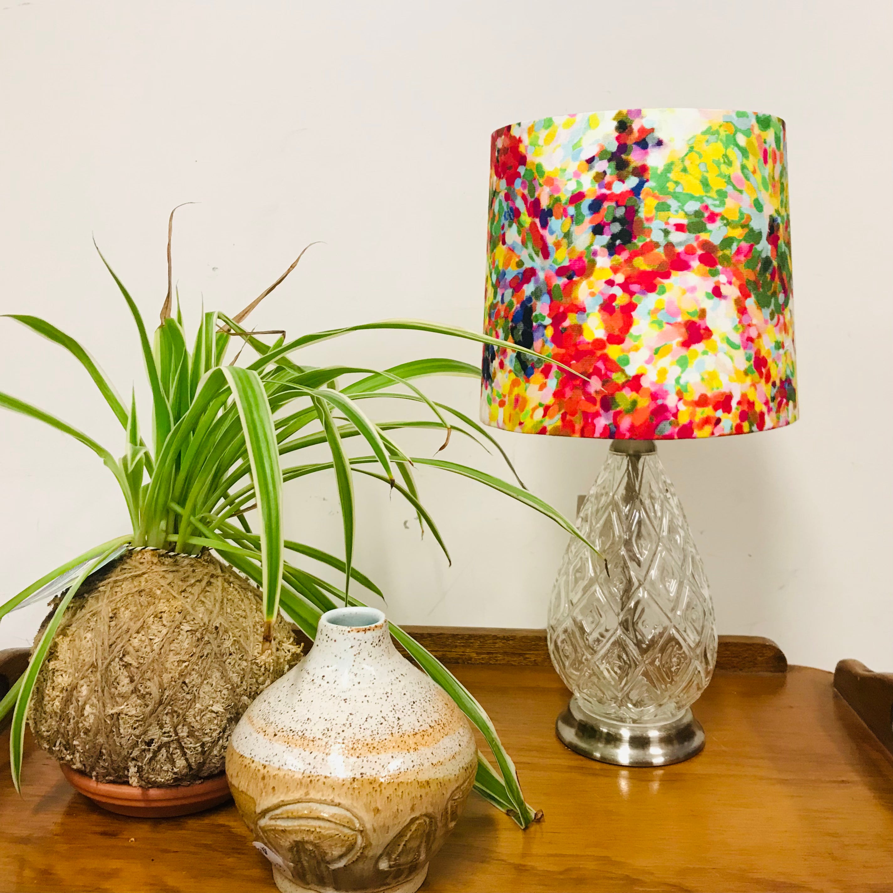 Custom Lamp Shade only - Impressionist Floral