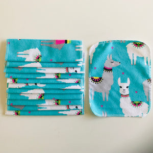 No Waste Reusable Baby Wipes  - pack of 12