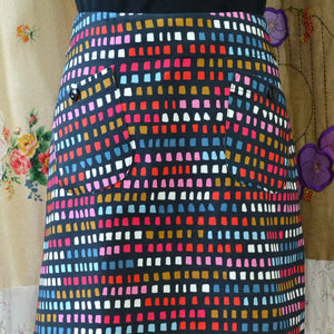 Women's Handmade Pocket Skirt - Pebbles